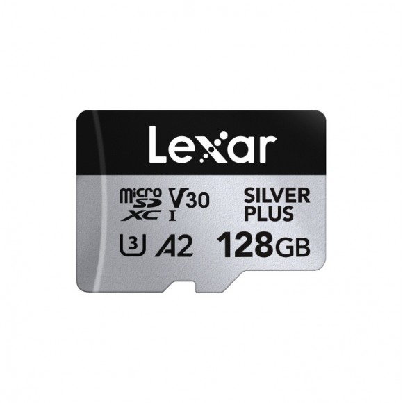 Lexar microSDXC Silver Plus UHS-I 128GB